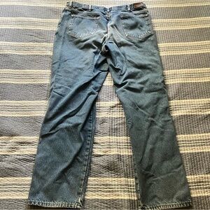 L.L. Bean Natural Fit Lined Jeans - 42x36 - Stone Washed Blue